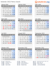 Kalender 2022 mit Ferien und Feiertagen Färöer Inseln