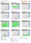 Kalender 2022 mit Ferien und Feiertagen Iglau