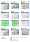 Kalender 2022 mit Ferien und Feiertagen Mährisch Schönberg