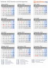 Kalender 2023 mit Ferien und Feiertagen Bosnien und Herzegowina
