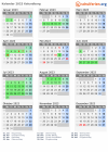 Kalender 2023 mit Ferien und Feiertagen Kalundborg