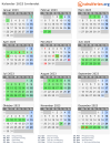 Kalender 2023 mit Ferien und Feiertagen Innlandet