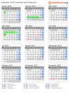Kalender 2023 mit Ferien und Feiertagen Vestfold und Telemark