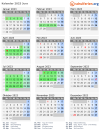 Kalender 2023 mit Ferien und Feiertagen Jura