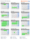 Kalender 2025 mit Ferien und Feiertagen Akershus