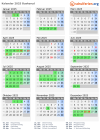 Kalender 2025 mit Ferien und Feiertagen Buskerud