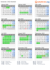Kalender 2025 mit Ferien und Feiertagen Østfold
