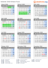 Kalender 2026 mit Ferien und Feiertagen Orléans-Tours
