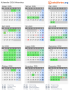 Kalender 2026 mit Ferien und Feiertagen Akershus