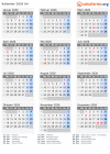 Kalender 2026 mit Ferien und Feiertagen Uri
