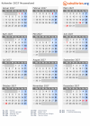 Kalender 2027 mit Ferien und Feiertagen Neuseeland