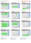 Kalender 2027 mit Ferien und Feiertagen Jura