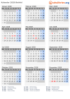Kalender 2028 mit Ferien und Feiertagen Østfold
