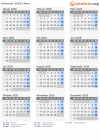 Kalender 2029 mit Ferien und Feiertagen China