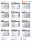 Kalender 2030 mit Ferien und Feiertagen Friaul-Julisch Venetien