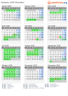 Kalender 2030 mit Ferien und Feiertagen Obwalden