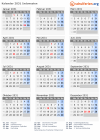 Kalender 2031 mit Ferien und Feiertagen Indonesien