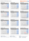 Kalender 2031 mit Ferien und Feiertagen Sierra Leone