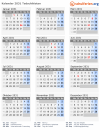 Kalender 2031 mit Ferien und Feiertagen Tadschikistan