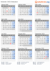 Kalender 2032 mit Ferien und Feiertagen Südsudan