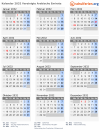 Kalender 2032 mit Ferien und Feiertagen Vereinigte Arabische Emirate