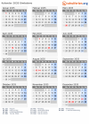 Kalender 2035 mit Ferien und Feiertagen Simbabwe