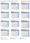 Kalender 2041 mit Ferien und Feiertagen Vereinigte Arabische Emirate